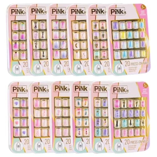 PINKIT ▫️ Unhas Postizadas - 1 embalagem de unhas 3