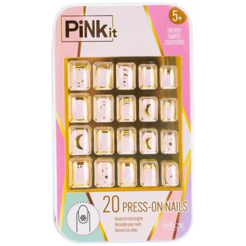 PINKIT ▫️ Unhas Postizadas - 1 embalagem de unhas 6