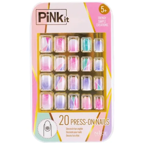 PINKIT ▫️ Unhas Postizadas - 1 embalagem de unhas 7
