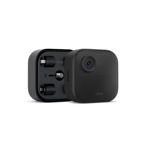 Blink ▫️ Outdoor 4 + pacote de extensão da bateria: câmara de segurança inteligente HD sem fios, 4 anos de autonomia, deteção de movimento, compatível com a Alexa (apenas a câmara adicional) | IP65 3