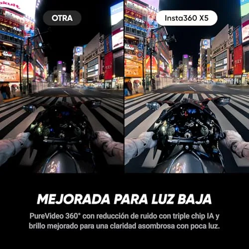 Insta360 ▫️ X5 - Câmara 8K 360°, sensores duplos de 1/1,28" 3