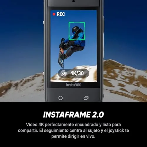 Insta360 ▫️ X5 - Câmara 8K 360°, sensores duplos de 1/1,28" 5