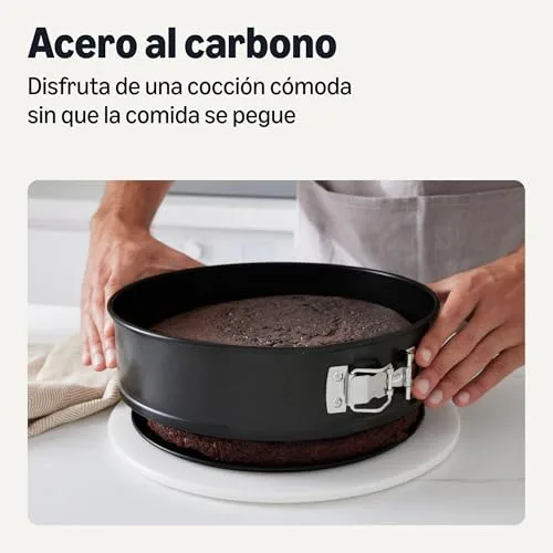 Amazon Basics ▫️ Forma Desmontável Antiaderente, Adequada para a máquina de lavar louça e para o forno, 25,4 cm 3