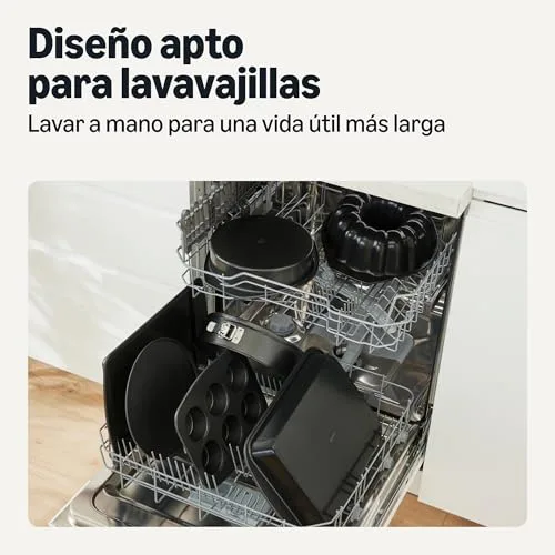 Amazon Basics ▫️ Forma Desmontável Antiaderente, Adequada para a máquina de lavar louça e para o forno, 25,4 cm 5