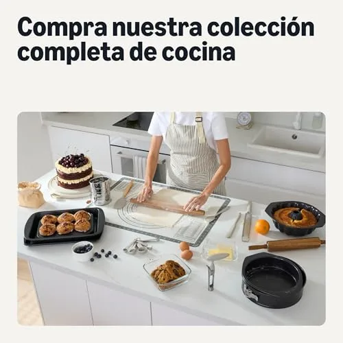 Amazon Basics ▫️ Forma Desmontável Antiaderente, Adequada para a máquina de lavar louça e para o forno, 25,4 cm 7