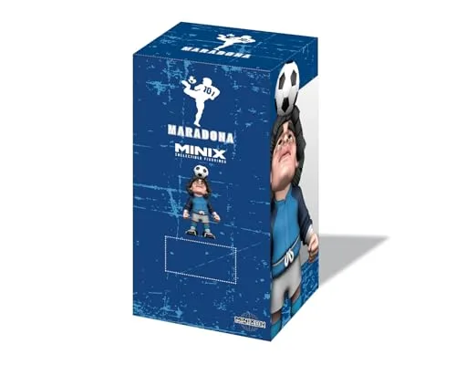 MINIX ▫️ BANDAI Figura de coleção de 12 cm - Maradona a aquecer «Life is Life» - Colecionáveis para exposição - Ideia para presente - Brinquedos para crianças e adultos - Fãs de futebol (MN20768) 6