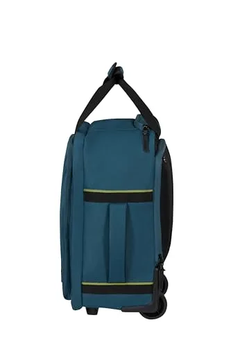 American Tourister ▫️ Take2Cabin - Ryanair Mala de Cabine 40 x 25 x 20 cm, 20 l, 1,40 kg, Mochila com Rodas, Bagagem de Mão, Mochila de Avião S para Colocar Debaixo do Assento, Azul (Harbor Blue) 3