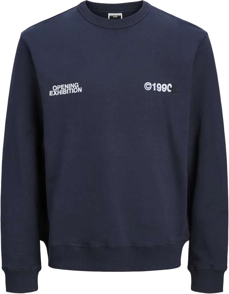 JACK & JONES ▫️ Camisola com gola redonda Jcoscope Graphic para homem