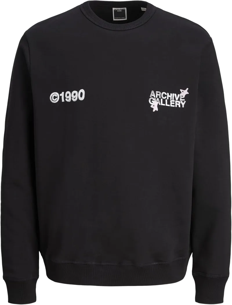 JACK & JONES ▫️ Jcoscope Graphic Sweat Crew Neck para homem