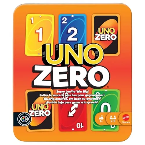 Mattel Games ▫️ Cartas UNO Zero, a partir dos 7 anos, 2-8 jogadores 6