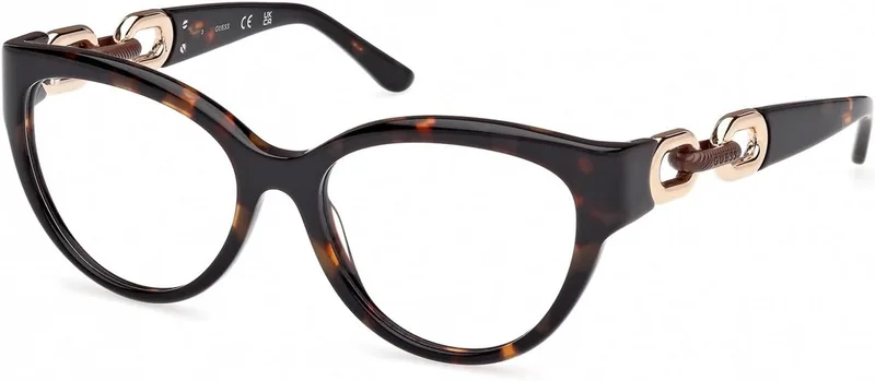 GUESS ▫️ ÓCULOS -GU50182 C: havana escuro 55x17x45x140