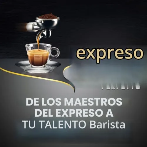 Lavazza ▫️ Espresso Barista Intenso, Café Moído Natural Torrado, Ideal para máquinas de café italianas, de filtro e francesas, com notas aromáticas de cacau e madeira, intensidade 9/10, torra média, 250 g 4