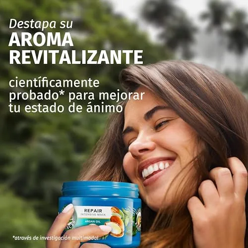 Herbal Essences ▫️ Argão: Champô 2x350 ml + Máscara 500 ml para Cabelo Danificado 4