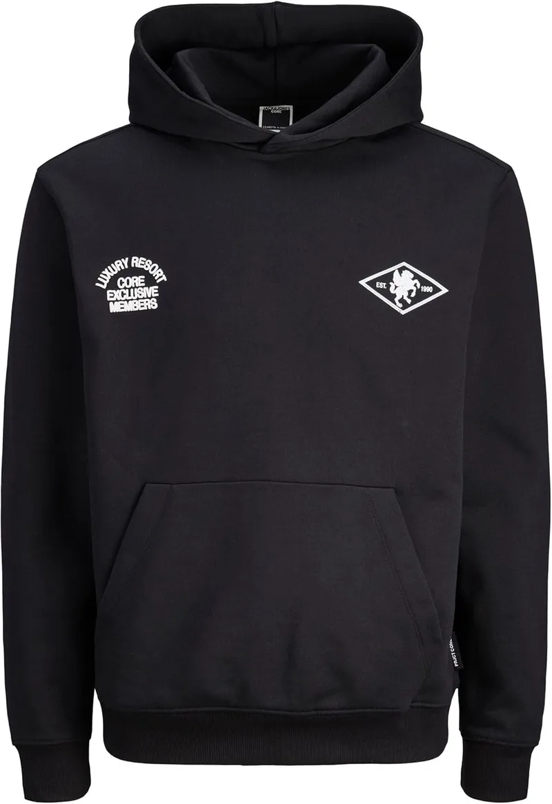 JACK & JONES ▫️ Jcocrest Print Sweat Hood para homem