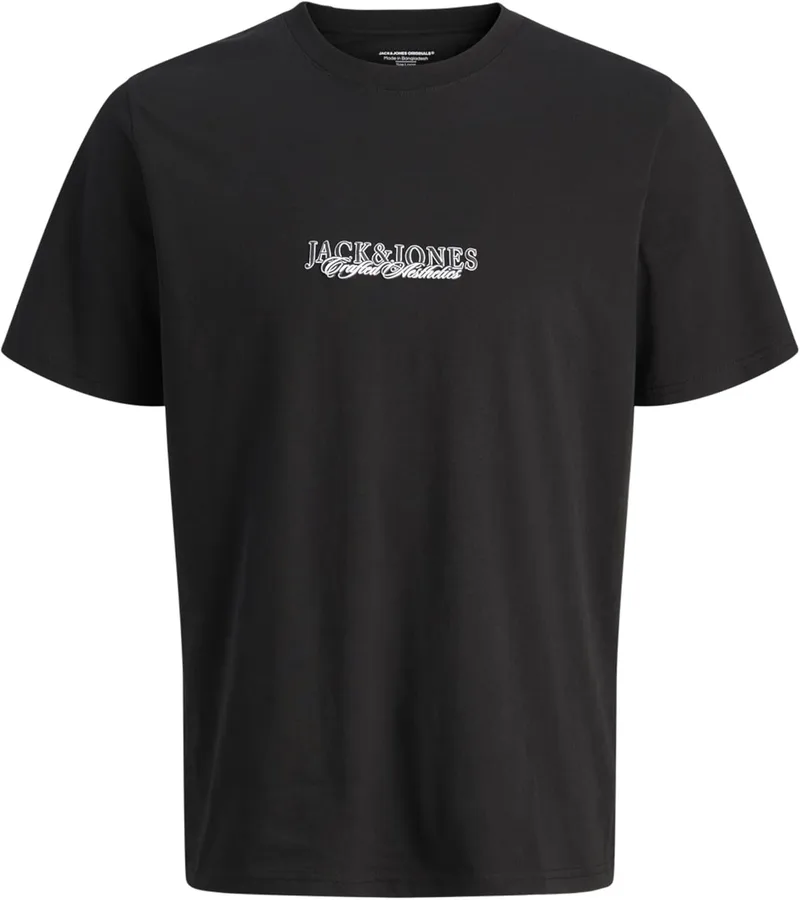 JACK & JONES ▫️ T-shirt Jorbleecker Minimal SS Gola redonda para homem