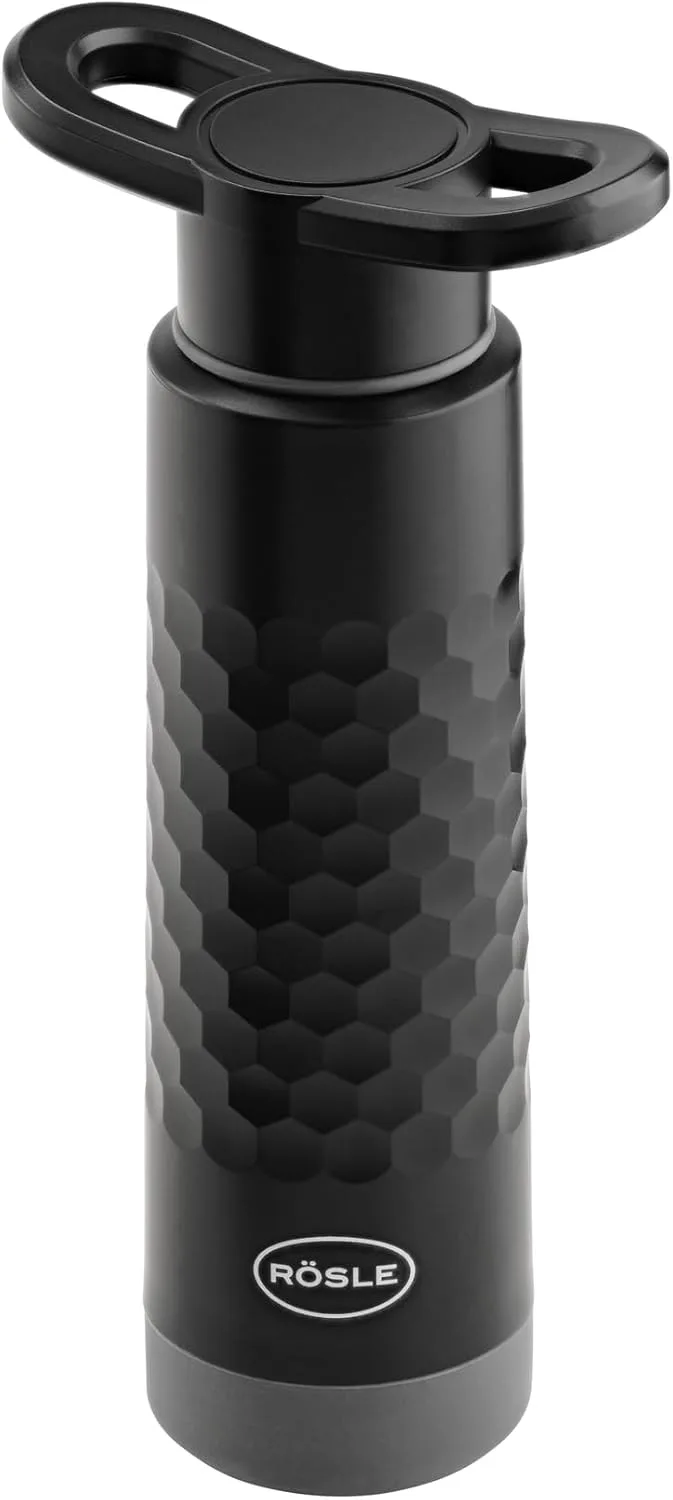 RÖSLE ▫️ FLEXX 2GO - Bomba de vácuo manual para geração de vácuo, preto