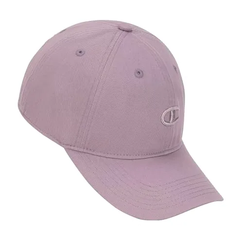 Champion ▫️ Boné de basebol ajustável Essentials em sarja de algodão lavado - Boné de basebol para mulher 3