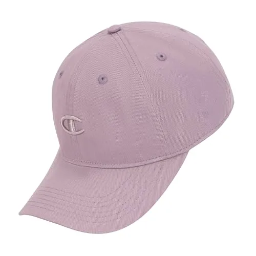 Champion ▫️ Boné de basebol ajustável Essentials em sarja de algodão lavado - Boné de basebol para mulher 4