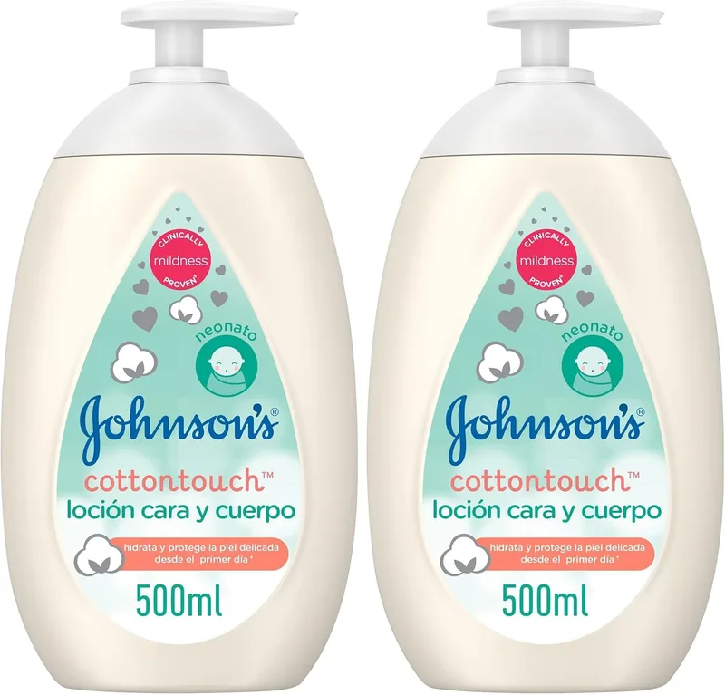 Johnson's Baby ▫️ Loção Corporal 500 ml (Embalagem de 2)