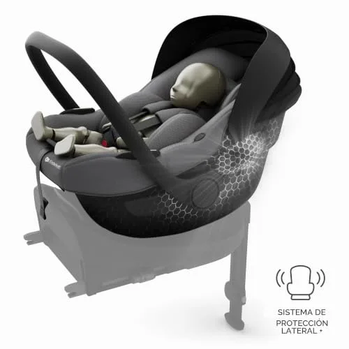 Kinderkraft ▫️ I-LITE Cadeira de criança, com base ENDURA SAFE FX, i-Size, 40-87 cm, giratória, ISOFIX, ERGO PAD, sistema modular, 3,2 kg, arnês de 5 pontos, 0-12 anos, cinzenta 6