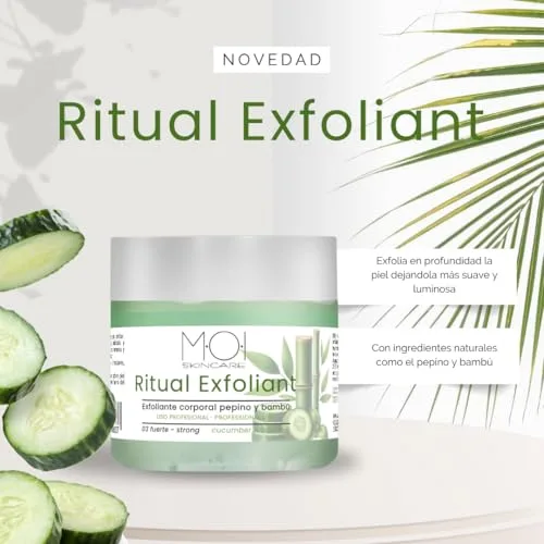 MOI MOISES CAMPO ▫️ Esfoliante corporal de pepino e bambu 03 Forte 250 g MOI SKINCARE 6
