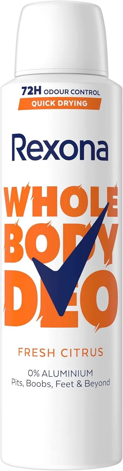Rexona ▫️ All Over Body Fresh Citrus Spray 150 ml