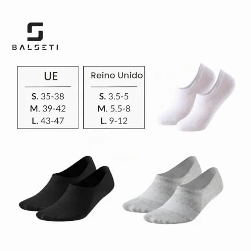 Balseti ▫️ 6 pares de meias invisíveis «Pinkies» de verão para homem e mulher 6