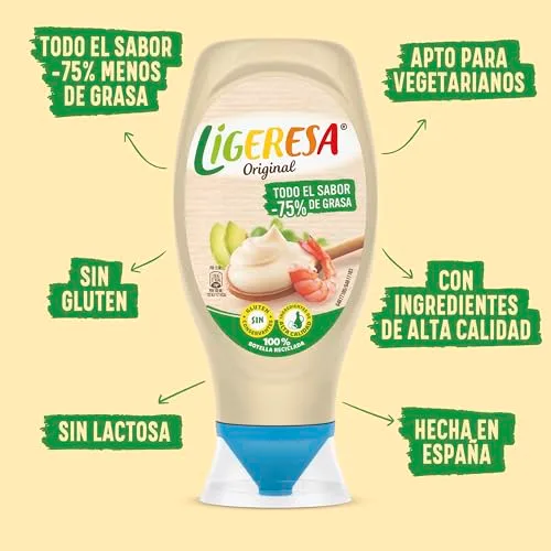 Unilever ▫️ Molho Bocabajo Original da Ligeresa, 430 ml 6