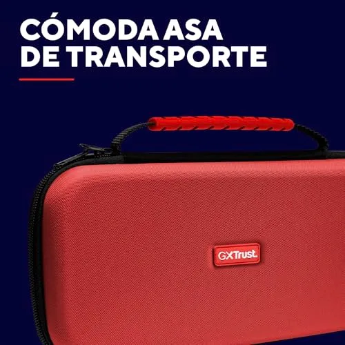 GXTrust ▫️ Capa Protetora Rígida para Nintendo Switch 2, Vermelha / Azul 3