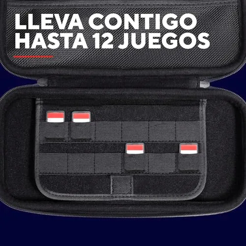GXTrust ▫️ Capa Protetora Rígida para Nintendo Switch 2, Vermelha / Azul 4