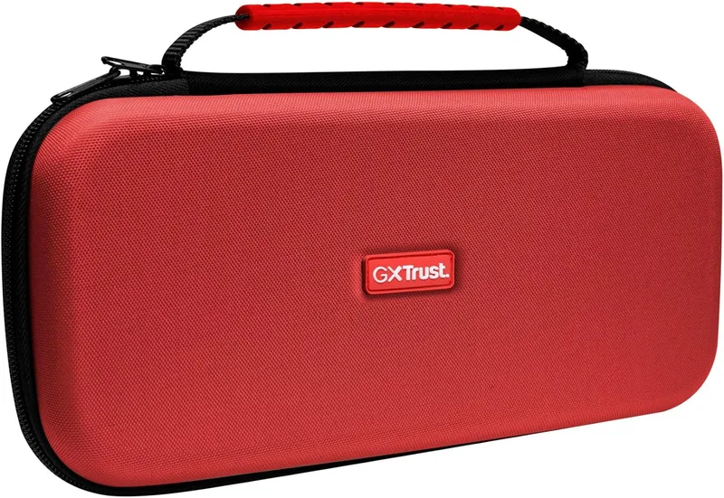 GXTrust ▫️ Capa Protetora Rígida para Nintendo Switch 2, Vermelha / Azul