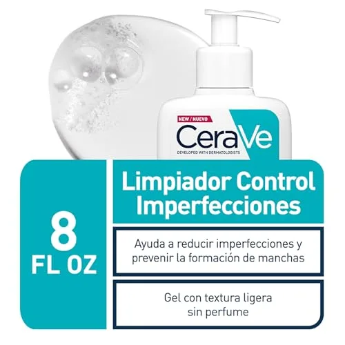 CeraVe ▫️ Blemish Control, Gel de Limpeza para Acne e Pele Oleosa, Reduz a Acne e os Pontos Negros e Melhora os Poros, Tratamento em Gel com Ácido Salicílico, 473 ml 4