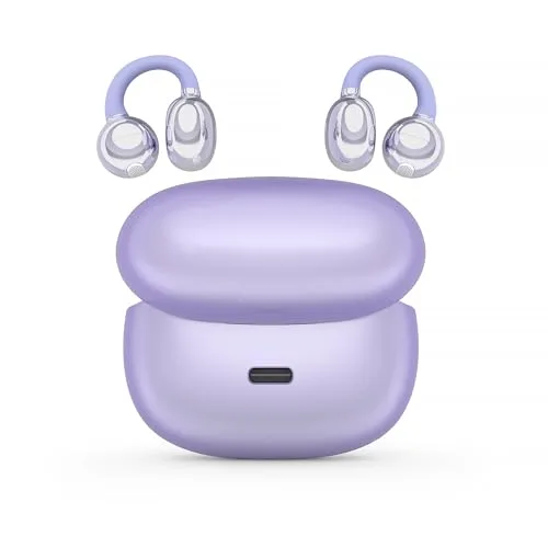 Energy Sistem ▫️ ChicPods — Auscultadores sem fios Bluetooth premium com isolamento acústico, Open Sound, bateria de 23 horas, ENC, auscultadores com cancelamento de ruído nas chamadas, IPX4, resistentes à água, True Wireless, violeta 4