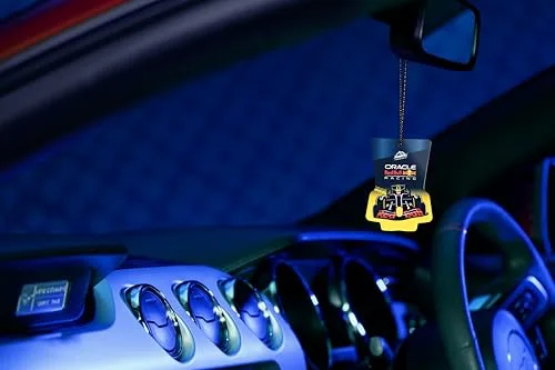 Armor All ▫️ Aromatizador de carro suspenso Podium Series™ – Logótipo, fragrância Victory Lap™, eliminador de odores para carro, até 40 dias de frescura, desenvolvido em colaboração com a Oracle Red Bull Racing 2