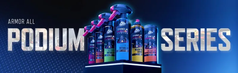 Armor All ▫️ Aromatizador de carro suspenso Podium Series™ – Logótipo, fragrância Victory Lap™, eliminador de odores para carro, até 40 dias de frescura, desenvolvido em colaboração com a Oracle Red Bull Racing 3
