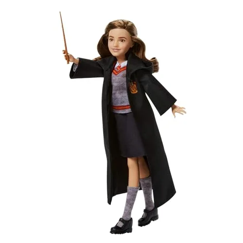 Mattel ▫️ Brinquedos de Harry Potter, Boneca de Moda da Hermione Granger 4