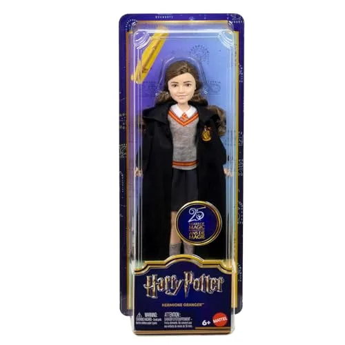 Mattel ▫️ Brinquedos de Harry Potter, Boneca de Moda da Hermione Granger 6