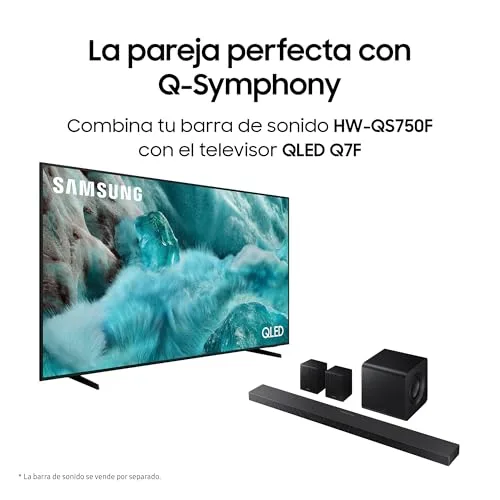 Samsung ▫️ Barra de som HW-QS750F/ZF com Q-Symphony e Dolby Atmos sem fios 7
