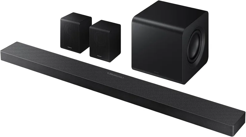 Samsung ▫️ Barra de som HW-QS750F/ZF com Q-Symphony e Dolby Atmos sem fios