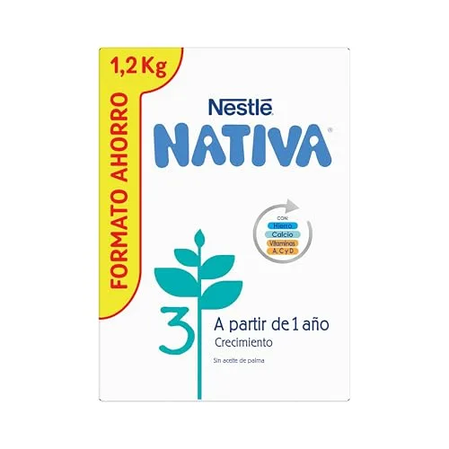 Nativa ▫️ Nestlé 3 Leite em pó para o crescimento de bebés a partir dos 12 meses, embalagem de 1200 g 3