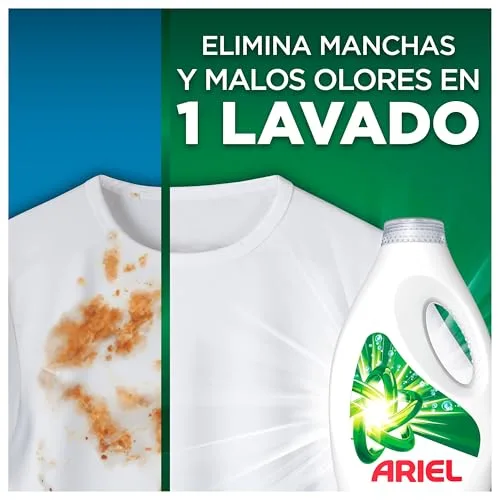 Ariel ▫️ Detergente Líquido para Máquina de Lavar Roupa, 80 Lavagens, Original, Sabão com limpeza melhorada em ciclos mais frios graças à tecnologia exclusiva de limpeza a frio 2