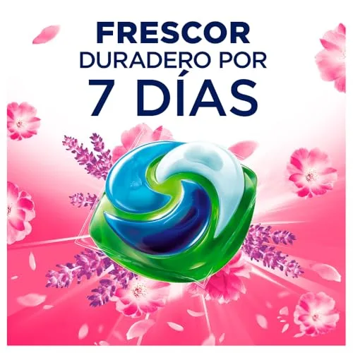 Ariel ▫️ PODs Platinum, Detergente Líquido em Cápsulas «Frescor Sensações», 60 lavagens 2