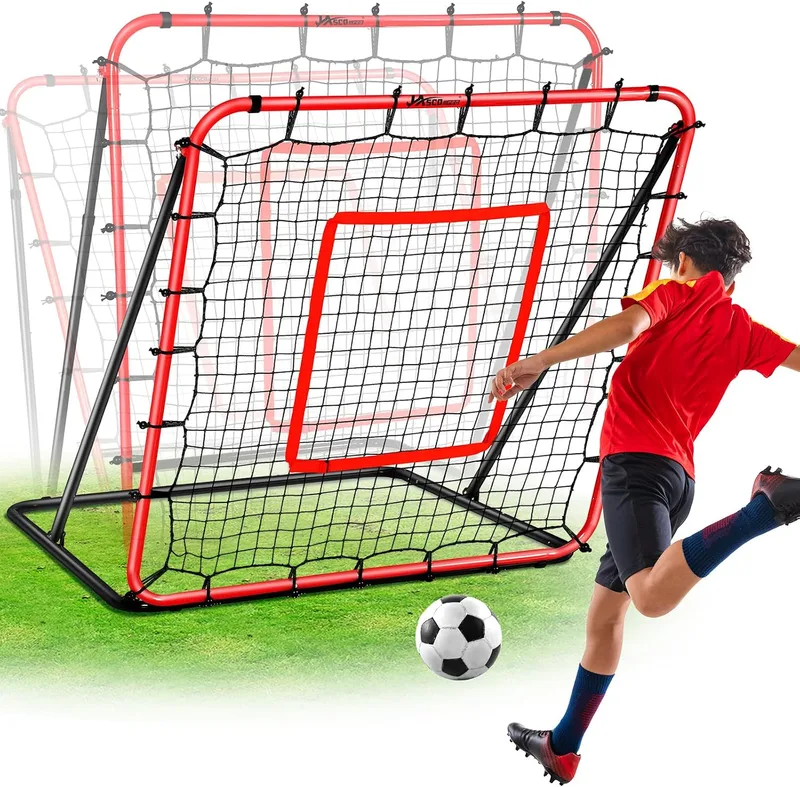 JASCOPRO ▫️ Rede de rebote de futebol, Baliza de treino de futebol, Equipamento de treino portátil