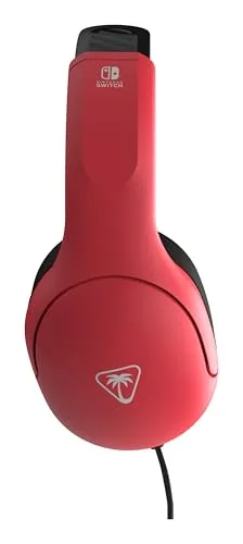 Turtle Beach ▫️ Auscultadores com fio Airlite Fit para jogos, em azul néon e vermelho, com licença oficial para todas as consolas Nintendo Switch 5