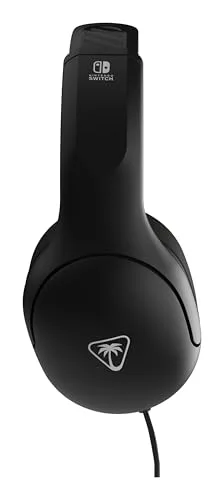 Turtle Beach ▫️ Auscultadores com fio Airlite Fit para jogos, em preto e branco, com licença oficial para todas as consolas Nintendo Switch 5