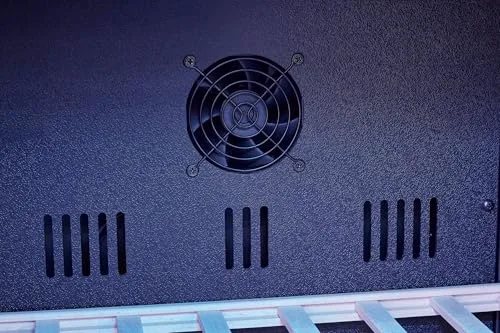 Exquisit ▫️ ® Adega para 78 garrafas, 194 L, Preto, Classe G, Dupla zona de temperatura 5-20 °C, Controlo digital, Porta de vidro reversível, Iluminação LED, 9 prateleiras, Dimensões (128,5 x 49 x 57,5 cm) 7