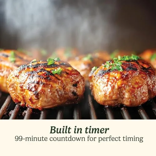CUISINART ▫️ Pinça de temperatura digital programável com luz LED integrada | Termómetro digital para carne, churrasco e alimentos | Sonda de temperatura para uso interior e exterior 4