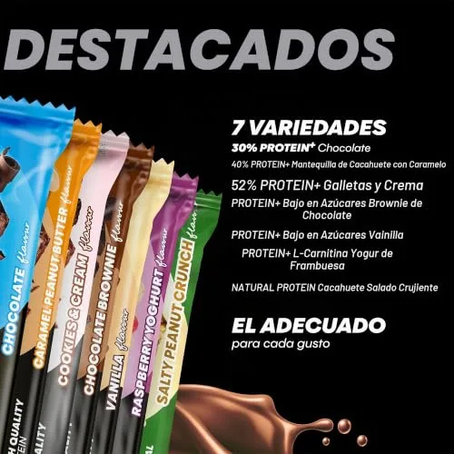 PowerBar ▫️ Caixa de Proteína com Vários Sabores - 14 barras - Caixa mista 4