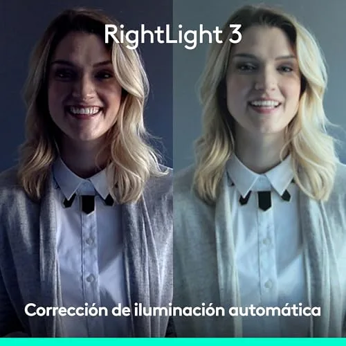 Logitech ▫️ Câmara web Brio 4K, videochamadas 5