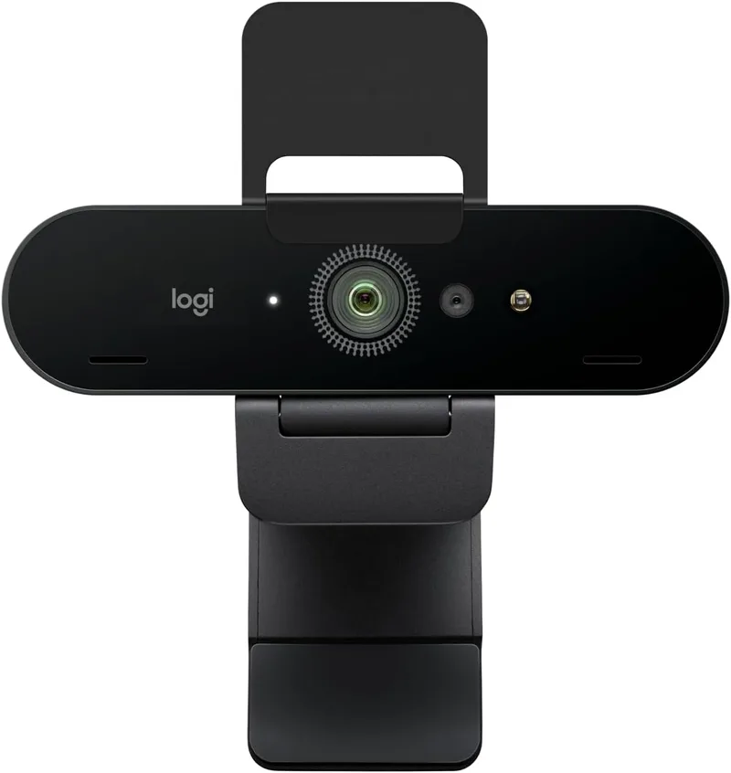 Logitech ▫️ Câmara web Brio 4K, videochamadas
